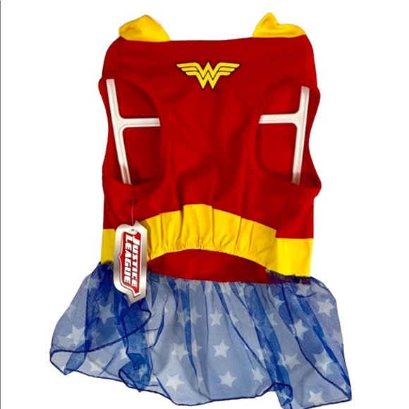 NWT DC Comics Wonder Woman Dog Dress Costume NEW - Picture 2 of 5